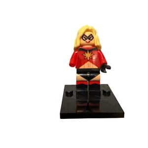 [Modern] RARE 2017 Xinh 715 Carol Danvers Minifig Ms. Marvel Captain Marvel